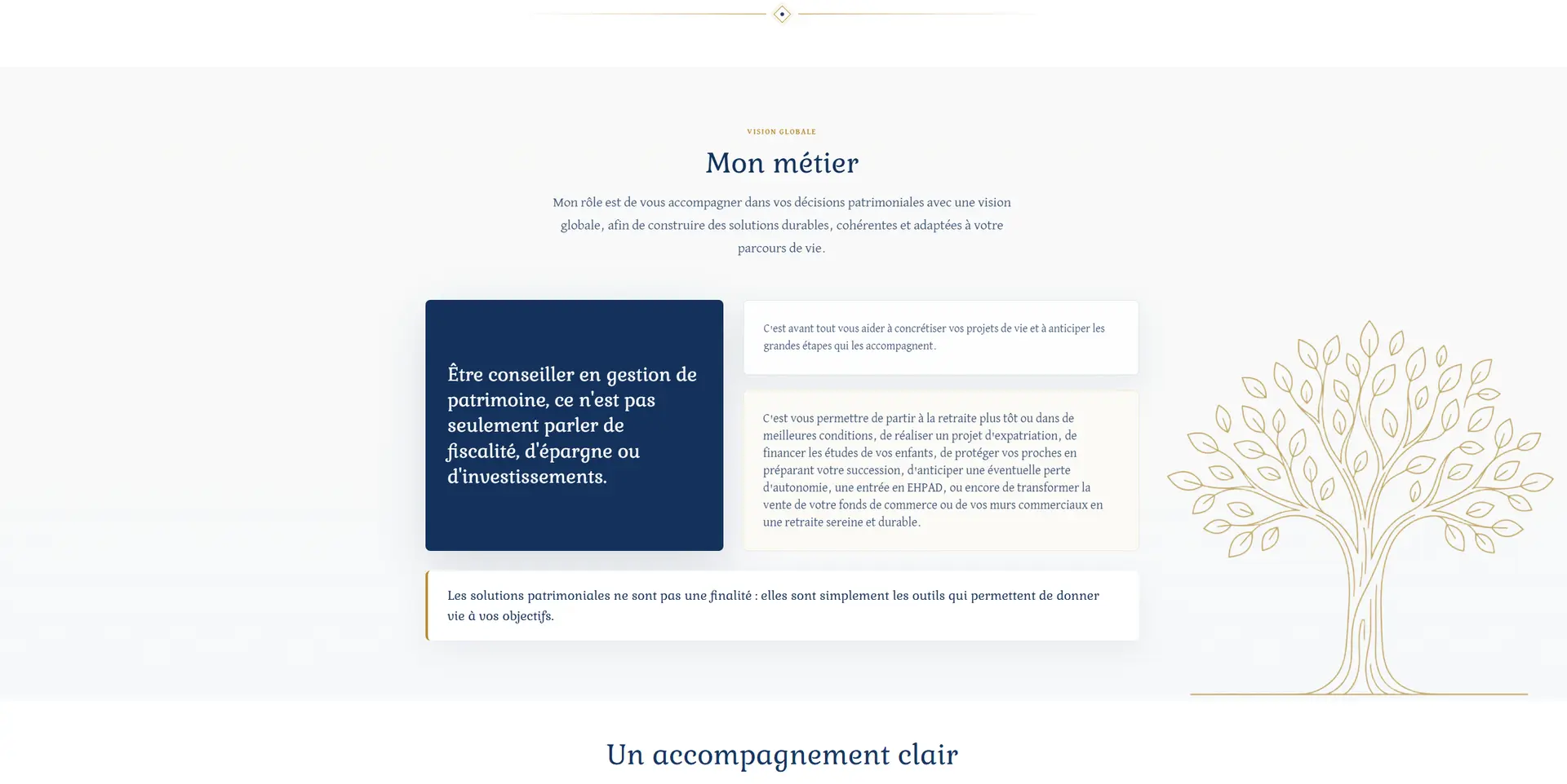 M.D Patrimoine — vue de l’interface 2